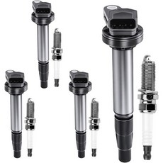 UF553 점화코일팩 및 5019 이리듐 점화플러그 포드 엣지 플렉스 퓨전 토러스 X 링컨 MKS MKX MKT MKZ 마쯔다 6 CX9 3.5 3.7 2007 2008 200, UF596 Ignition Coil and 94297