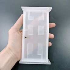 拾光優選好物 異形流沙麻將DIY鈴芽之門 掛飾 創意門鈴 透明亞克力材質 金屬配件, 之門7.4*15.9cm可開門送金屬配件