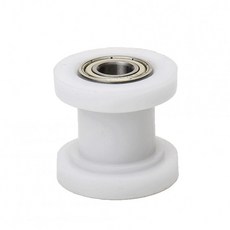 오토바이 체인 롤러 풀리 휠 슬라이더 텐셔너 가이드 엔듀로 모토크로스 튜닝 부품, 5. white-10mm, 1개