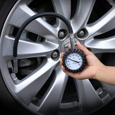 꿈꾸는비 타이어 공기압 측정기 자동차타이어측정기, 색상랜덤