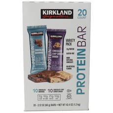 KIRKLAND 科克蘭 蛋白質棒 60g, 1.2kg, 1盒
