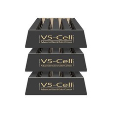 IQAIR V5-셀 필터 - 교체 공기 헬스프로 플러스 다용도 및 냄새 제어를 위한 활성탄 알루, 3 Count (Pack of 1)