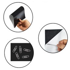잘라쓰는 벽에 붙이는 냉장고 자석 시트지 자석판 단면 177x120mm