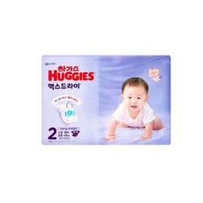 하기스 NEW 맥스드라이 밴드형 남여공용, 2단계, 58매