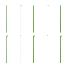 나선형 회전식 식물지지대 일자 원예 화분 지지대 지주대 넝쿨 꽃, 60cm+10개