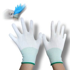 더뉴원 얇은면장갑 땀이안차는 내피장갑 속장갑(25켤레), 속장갑M, 25개, 화이트, 중간(M)