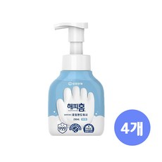 유한양행 해피홈 포밍 핸드워시 무향, 4개, 250ml