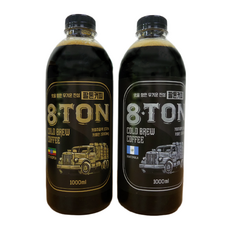 [팔톤커피] 콜드브루 원액 에티오피아&과테말라, 1개, 2개입, 1L