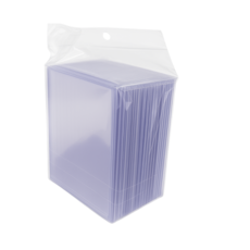 經典透明130PT卡套 (10入) - 集換式卡牌保護必備，防止彎折刮傷，清晰展示卡面, 透明130PT, 10個