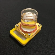 개미집용 개미 사육장 아크릴 또는 곤충 둥지용 빌라 펫 매니아 개미 사육장용 개미 급수대, 02 H 6cm(25mL), 02 yellow