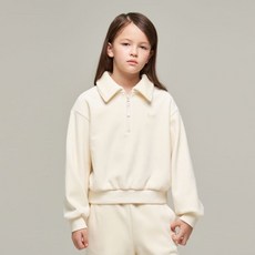 매장정품 NATIONAL GEOGRAPHIC KIDS K244GSW930 코듀로이 크롭 반집업 맨투맨 CREAM 5006350409 201137