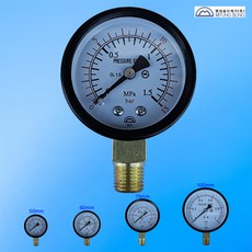 1561번 명성효다계기 소방 게이지 50mm 15k (1.5mpa) 밸브 / 펌프 / 기관실 압력계 / 메이커제품, 1개