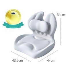 요톡 요추 편한 분홍색 독서실 수험생 사무실 운전석 전만, 볼케이닉그레이