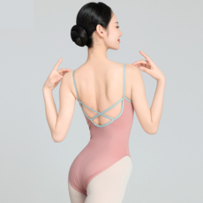 그리리 레오타드 끈나시 발레복 연습복 취미 발레 바디수트