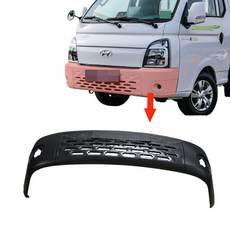 종합코리아/시중품 포터2 전기차 앞범퍼/도색안된제품/포터2전기차전범퍼/밤바/화물발송, 1개, 도색안된검은색