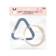 더독 소프트 트라이앵글 터그 네이비, 없음, 없음, 1개