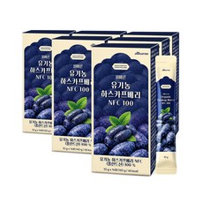 올바른 유기농 하스카프베리 NFC 100, 6박스, 140g