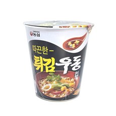 농심 튀김우동 컵면, 62g, 1개
