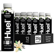 Huel Black Edition Ready-to-Drink | Vanilla Meal Replacement Shake | 35g High Protein Drink | 27, 1개, N/A, 500ml