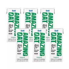 어메이징 오트 오리지널 190ml x 48개 비건 두유 오트밀