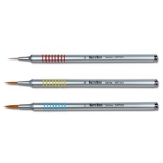 馬可威 Macro Wave AR72 鋁管圭筆，專業級繪畫筆，適用水彩油畫壓克力，輕盈耐用, 1個, AR7201