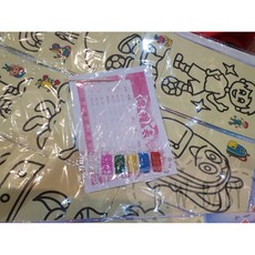 兒童沙畫 DIY手工填色塗鴉, 1個, 款式隨機, Multi-color