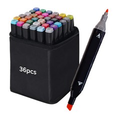 트윈마카펜 디자인 미술용 애니메이션 마카펜 마커 세트 24색 36색 48색 60색 80색, 1개, 36개