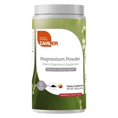 Zahler 鎂補充粉 覆盆子檸檬口味, 1個, 240g