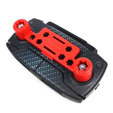 DJI 매빅프로 스파크 리모컨 조이스틱 보호 홀더 스틱 커버 일체형 브라켓 휴대용 악세서리, 1개, (매빅프로) 조이스틱홀더(레드)
