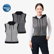 프로월드컵 여름 여성 프린트 트리코트 메쉬 베스트 Q225-6223-24