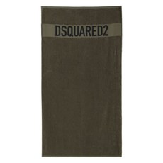 디스퀘어드2 로고 프린트 비치 타월