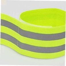 두줄 세이프티 암밴드 그린 안전관리자완장 야광암밴드 군인야광밴드