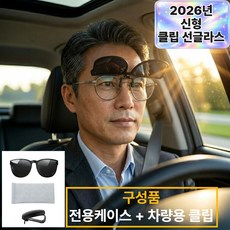 리꼬젠 편광 자외선차단 플립업 클립 선글라스
