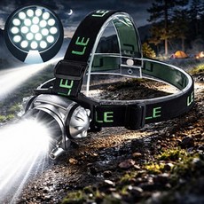 AAA LED 낚시 캠핑 조명등 랜턴 21구 헤드랜턴, 없음, 상세페이지 참조, 1개