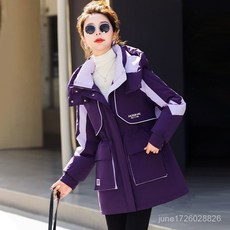 衝鋒衣女款秋冬季新款時尚派剋服，顯瘦保暖女生外套，流行爆款1205 GYW9