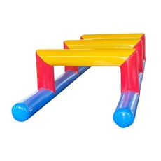 에어사다리 징검다리 운동회 야유회 게임 장애물, 허들 3x1.2x1m, 1개