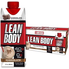 Labrada Nutrition 高蛋白奶昔 巧克力口味, 500ml, 12入