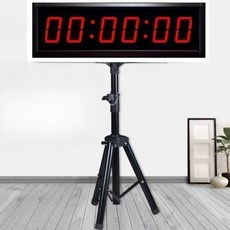 주짓수 카운트 타이머 체육관 경기용 크로스핏 태권도 스톱워치 4인치 4자리 충전 유선+버튼, 4인치 6자리 + 브래킷, 3인치 6자리 무선 플러그인 B