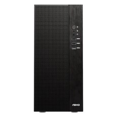 ABKO O10M 辦公室迷你直立式機殼, 單一商品(黑色), 1個