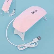 십땨 Uv LED 젤네일 램프 핑크 네일용품 네일재료 네일아트도구