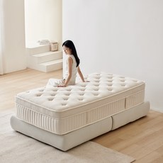 동서가구 소프노 유로탑 포켓스프링+본넬 매트리스 SS DF928232, 아이보리