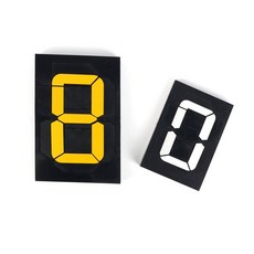 퀘이사D 회전숫자판 중형 환율표시, N9 - 노랑
