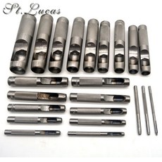 DIY 새로운 가죽 공예 도구 구멍 펀치 세트 할로우 펀처 벨트 펀치 의류 액세서리 수제 1, size 3.5mm, 1개