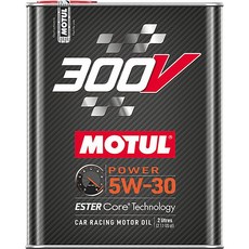油夠便宜 MOTUL 300V 酯類合成機油 汽車機油系列 2L, 1個, 5W30 酯類合成機油 2L #4333