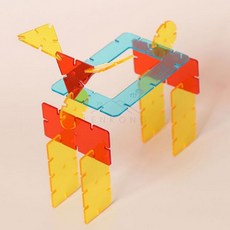 사렌콩 EDX 인터락킹 선과 면 지오 세트 도형장난감 도형맞추기장난감 4세, 1개