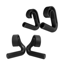 턱걸이 손잡이 철봉 스트랩 바벨 장비 피트니스 홈짐, 45 +90 각도 2쌍 블랙, 1개, 1kg