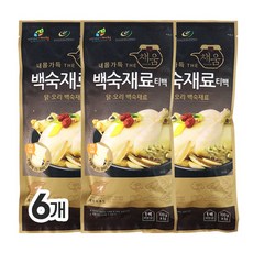 한국감초영농조합법인 내몸가득 THE채움 백숙재료 티백, 6개, 100g