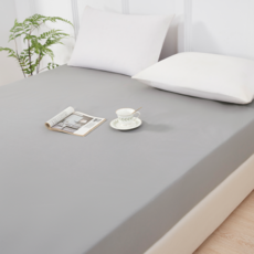 헤르티만 사계절 프리미엄 항균 방수 매트리스 커버, 그레이, 1개