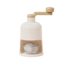 手搖手工綿綿冰機碎冰神器新款刨冰機家用手動冰沙雹刨冰, 1個, 如圖, 白色