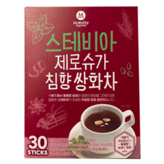 맥널티커피 스테비아 침향 쌍화차, 15g, 1개, 30개입